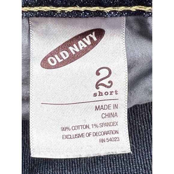 Old Navy Jeans Womens Diva Size 2 Bootcut Low Rise Denim Stretch - Picture 3 of 8